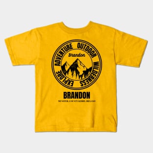 Brandon Mountain, County Kerry Ireland Kids T-Shirt